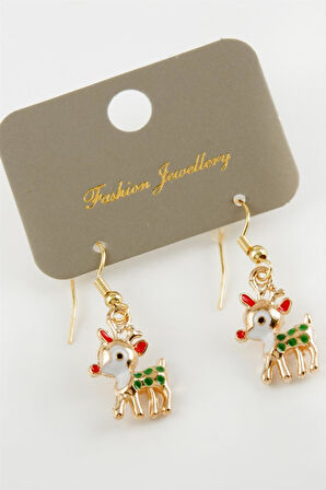 2025 Yılbaşı Mineli Küpe