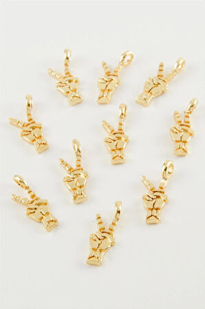 Özgürlük İşareti Kolye Ucu Aparatı 1 Adet