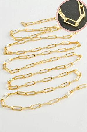 4 mm Dikdörtten Zincir 1 metre