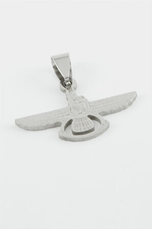 Kuş Çelik Kolye Ucu 3 cm