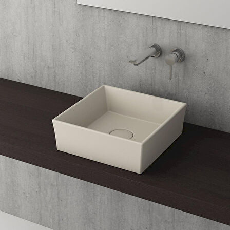 Vessel Tezgah Üstü Lavabo 38X38 cm Yasemin 1173-007-0125