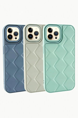 iPhone 14 Pro Prizma Desenli Lüx Liza Kılıf