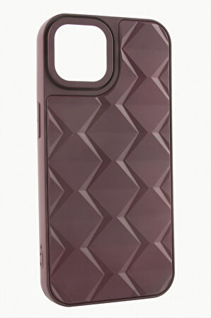 iPhone 15 Prizma Desenli Lüx Liza Kılıf