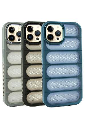 iPhone 14 Pro Max Noktalı Lüx Sas Kapak Kılıf