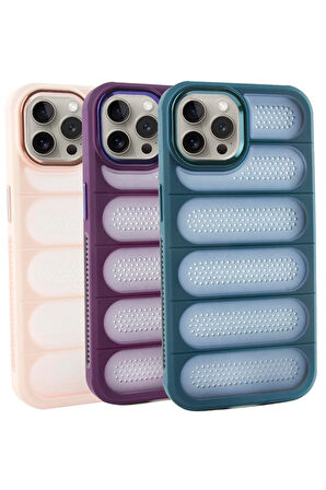 iPhone 15 Pro Max Noktalı Lüx Sas Kapak Kılıf