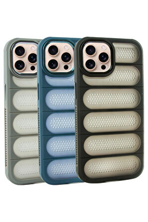 iPhone 16 Pro Noktalı Lüx Sas Kapak Kılıf