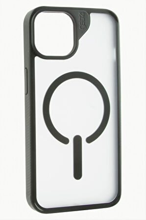 iPhone 15 Pro Max Lüx Magsaff Kapak Kılıf