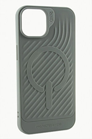 iPhone 11 6.1 Lüx Magsaff Gear Silikon Kılıf