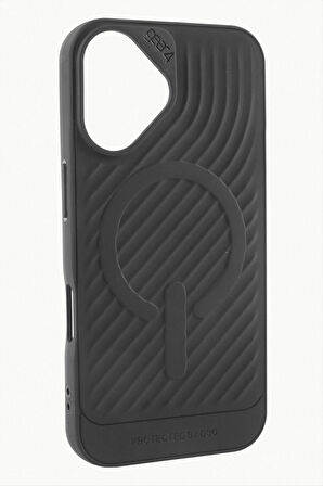 iPhone 16 6.1 Lüx Magsaff Gear Silikon Kılıf