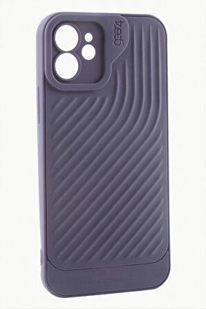 iPhone 11 6.1 Çizgili Lüx Gear Silikon Kılıf