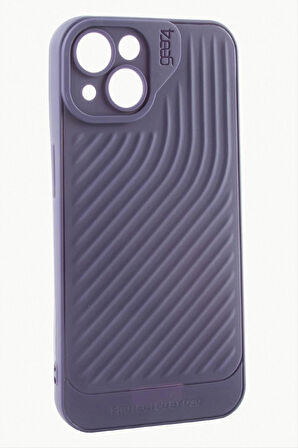 iPhone 13 6.1 Çizgili Lüx Gear Silikon Kılıf