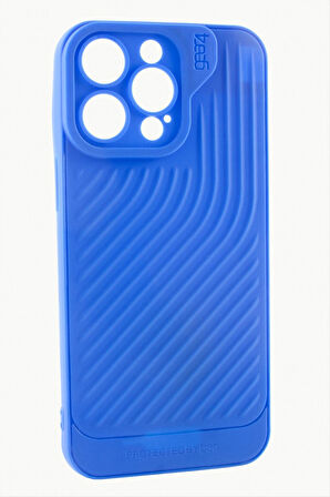 iPhone 14 Pro Max Çizgili Lüx Gear Silikon Kılıf