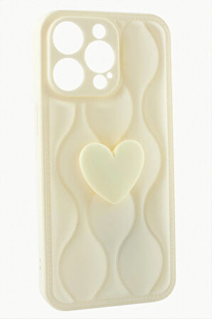 iPhone 15 Pro Max Kalpli Lüx Silikon Kılıf