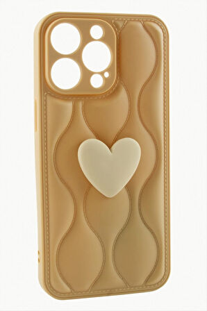 iPhone 15 Pro Max Kalpli Lüx Silikon Kılıf