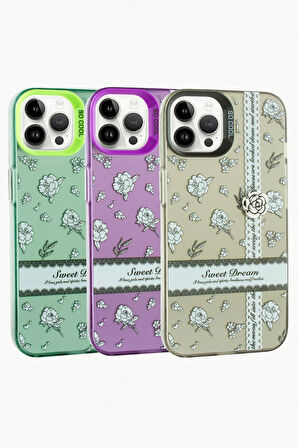 iPhone 14 Pro Max Gül Lüx Sweet Silikon Kılıf
