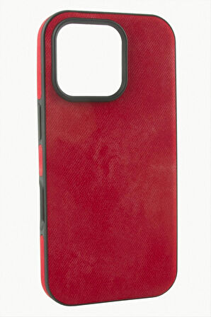 iPhone 16 Pro Nubuk Lüx Velvet Silikon Kılıf