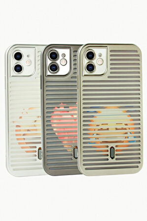 iPhone 11 Desenli Lüx Silikon Kılıf