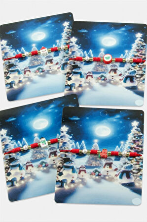 2025 Yılbaşı İnci Fimo Bilekliği