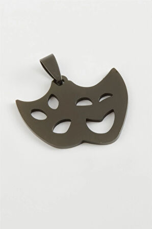 Hayalet Çelik Kolye Ucu 3 cm