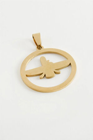 Anka Kuşu Çelik Kolye Ucu 3 cm