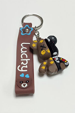 Ayıcık Silikon Anahtarlık