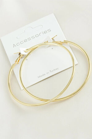 Boru Halka Küpe 6 cm