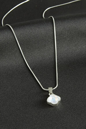 Çiçek Çelik Kolye