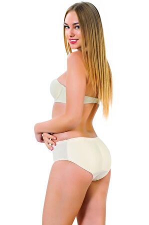 Kadın Popo Dikleştirici Dolgunlaştırıcı Şekillendirici Korseli Külot Ten 5100