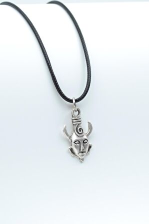 Supernatural - Dean Winchester Kolye Deri İp Kolye Gümüş Kaplama Erkek Kadın Kolye