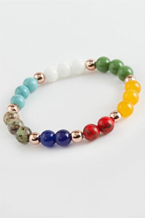 Çakra Doğaltaş Bileklik