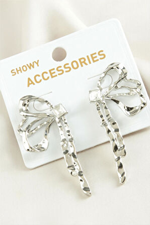 Fiyong Taşlı Trend Metal Küpe