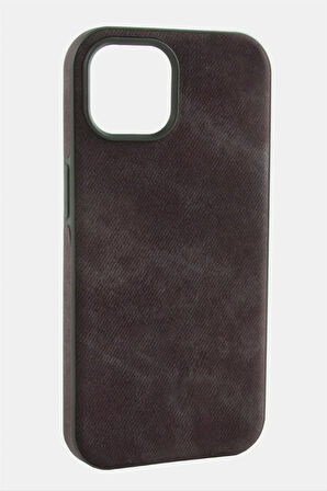 iPhone 13/14 Nubuk Lüx Velvet Silikon Kılıf