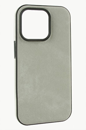 iPhone 15 Pro Max Nubuk Lüx Velvet Silikon Kılıf