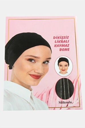 Dikişsiz Likralı Kaymaz Bone