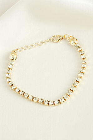 Şerit Taşlı Suyolu Bileklik