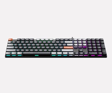 MK1175-SIYAH RAINBOW ANTI-GHOSTING KABLOLU MEKANİK KLAVYE