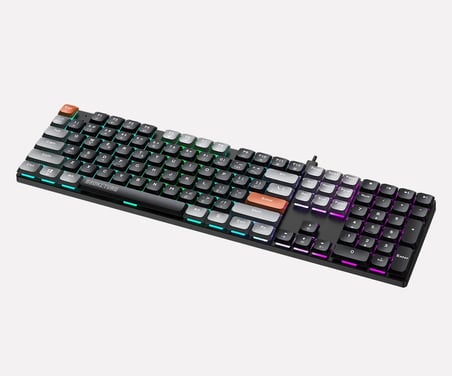 MK1175-SIYAH RAINBOW ANTI-GHOSTING KABLOLU MEKANİK KLAVYE