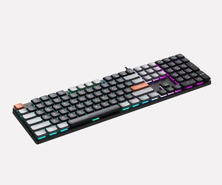 MK1175-SIYAH RAINBOW ANTI-GHOSTING KABLOLU MEKANİK KLAVYE