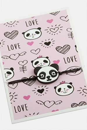 Panda İp Bileklik