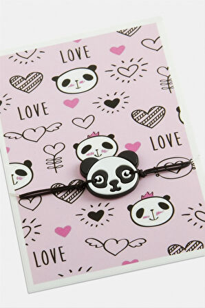 Panda İp Bileklik