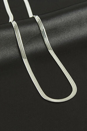 İtalyan Zincir Çelik Kolye 45 cm