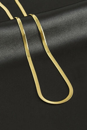 İtalyan Zincir Çelik Kolye 45 cm