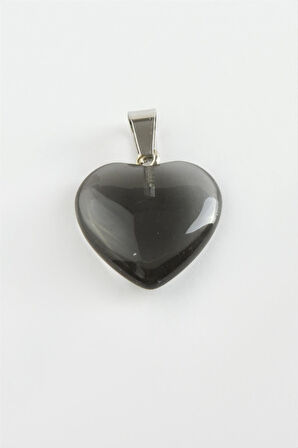 Kuvars Kalpli Doğaltaş Kolye Ucu