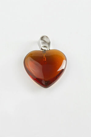 Kuvars Kalpli Doğaltaş Kolye Ucu