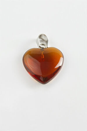 Kuvars Kalpli Doğaltaş Kolye Ucu