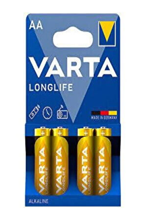 Longlife Aa Kalem Pil Alkalin 4'lü 3paket 12'li