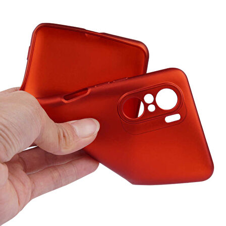 Gpack Xiaomi Mi 11i Kılıf Mat Soft Premier SilikonNano Glass