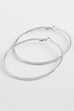 Metal Halka Küpe 5 cm