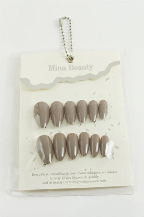 Mina Beauty Kedi Gözü Takma Tırnak