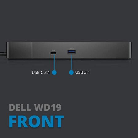 Dell Dock Station K20A 180W MAC Uyumlu Type-C Çevirici Çoklayıcı